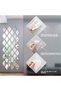 3D Tear Drop Mirror Wall Stickers, 30Pcs Acrylic Removable Silver Decorative Mirrors for Home, Living Room, Bathroom, Office, Dormitory, Peel and Stick Wall Decals - 2