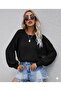 Women's Knitted Circular Neck Sweater