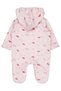 Patterned Cosmonaut 1-9 Month Jumpsuit - Pink 3-6 Months - 2