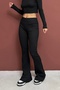 2' Pack - Spanish Rope with Elastic Waist Flared E Ribbed Knit N - 3