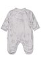Filli Embroidery Zippered 1-6 Month Overalls - Gray - 2