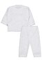 Albimini Girl Bear Rabbit Embroidery 2-Piece Set for 1-6 Months - Ecru - 3