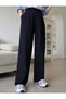 Purple Butik Women's Navy Blue Palazzo Oversize Casual Cut Pants Negy01001 - 2