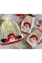 Santa Claus Christmas Komsept Beanie Gloves
