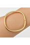 Gold Color Minimal Plain Design Women's Bracelet