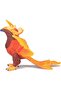 Hand-Painted Figurine - Medieval Fantasy Phoenix - 6.5 cm - 5