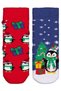 Penguin Towel 6-2 Piece Baby Girl Sock Set - Standard - 5