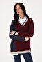 Women's Navy Blue Sweater 50309873-Vr033 - 3