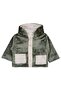 Hooded 6-18 Months Cardigan - Khaki 9-12 Months