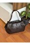 Medium Size Women's Shoulder Bag with Knot Detail - 4