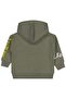 Street Art Printed 2-5 Years Old Sweatshirt - Khaki - 2
