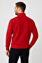 Men's Regular Fit Half Zip Mock Neck Basic Sweatshirt - 3