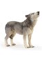Howling Wolf Figure, Multicolor