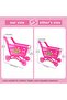 3-in-1 Shopping Cart Play Set – 56-Piece Pretend Grocery Cart (Pink) - 3