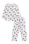 10-13 Years Old Pajama Set - Ecru 10-11 Years Old - 4