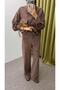 Premium Suede Mink Suit - 4