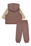 Teddy Bear Printed 3-Piece Set for 6-18 Months - Brown - 4