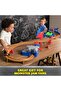 Supercharge Speedway Playset - Includes Megalodon & El Toro Loco, 1:64 Die-Cast Trucks - 6