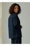 Regular Fit Denim Shacket with Pocket - 4