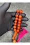 Large Size Rope Tasseled High End Tightening Amber Prayer Beads - 3