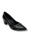 C-shoes km59-26 genuine leather cross-stone thick heel women's shoes