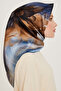 Nostalgia Series Sura Silk Scarf 9244Ds-01 - 2