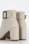 Hnm 001 Buckle Detailed Zippered Boots - 4