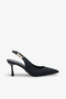 Goya Women's Heeled Shoes - Black Nubuck