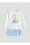 Esvab • Modern & Distinctive Elsa Printed Girls' T-Shirt and Tutu Skirt - 2