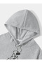 Heart Sign Printed Unisex Hooded Sweatshirt - 2