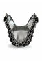 Black Owl Crystal Clutch Rhinestone Bag - 2