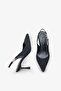 Goya Women's Heeled Shoes - Black Nubuck - 3