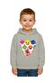 Unisex Baby Shark Printed Children's Swaetshirt Hooded 3 Thread Rased - 2