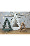 Modern Textured Christmas Tree Ornament Set (3 Pieces) - 4