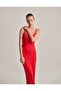 Backless Strap Long Dress Red - 7