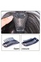 Breathable Swiss Lace Base Hair Topper for Women, Human Hair Pieces for Thinning Hair - 8