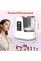 3-in-1 Electric Makeup Brush Cleaner with Dryer & Holder (USB) - 7