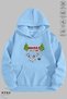 Unisex Hoodie Long Sleeve Merry Christmas Printed Hooded Fleece-Lined Oversized Cotton Sweatshirt - 7