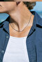 Figaro Model Stainless Steel Chain Necklace Silver Color - 3 mm