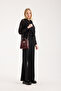 Women's Crinkled Patent Leather Bag - 3