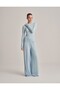 Fit Cut Long Sleeve T-Shirt Baby Blue One Piece - 2