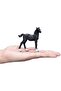 Hanoverian Foal Black Realistic Hand-Painted Horse Figurine - 5