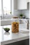 Vacuum Bamboo Lid Glass Storage/Organization Jar 1400 ml