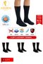 3 Pairs of Thermal Men's Socks |   Extra Thick Towel Premium Cotton |   Burun Stitch-Free Winter (Navy Blue)
