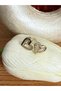 Minimal Emotional Heart-Shaped Steel Earrings for Girls and Women with Zircon Stone Gold - 3