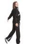 Girls' Mock Neck Zippered Jersey Tracksuit Set - 4