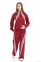 Girls' Mock Neck Zippered Jersey Tracksuit Set - 5