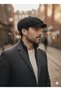 Peaky Blinders Men's Corded Fabric Velvet Baretta Cap |   Premium Classic Model