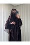Dress Souffle Set, Medina Silk Dress, Chiffon Souffle, Princess Set, Hajj, Umrah - 3