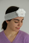 Paw Detailed Super Soft Spa Face Washing Elastic Hair Band Makeup Hair Band